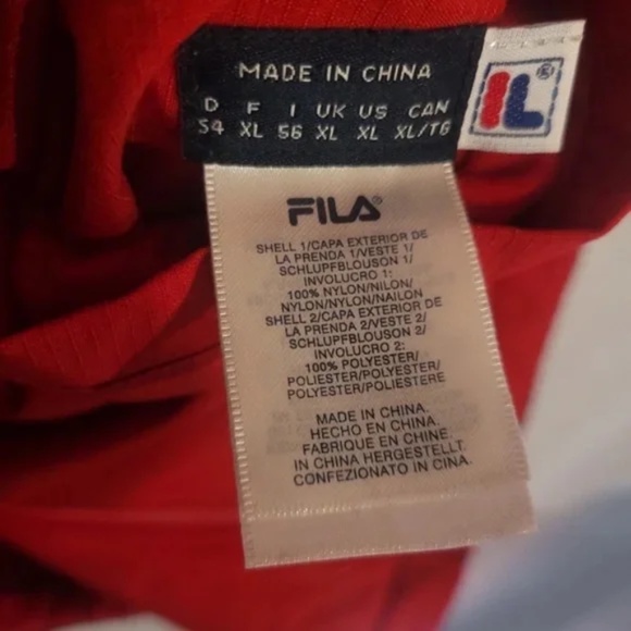Fila Reversible Zip Up Vest - Picture 8 of 8